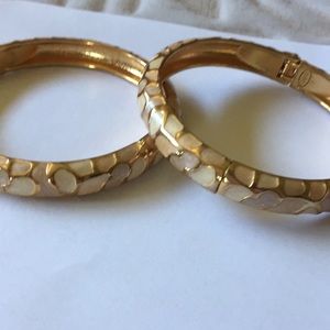 Joan Rivers bangle bracelets